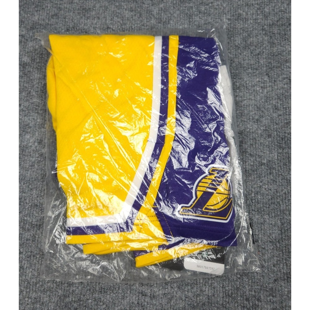 Nike Los Angeles Lakers Icon Edition Swingman Shorts Men's 38 NEW Sealed (Mark*)